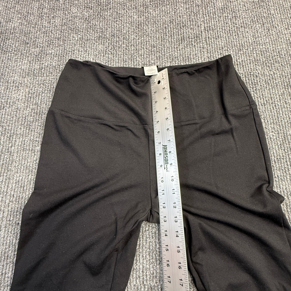 IMAN Global Chic Black Ankle Zip Womens Size 1X Long High Rise Stretch Pants - Picture 5 of 11